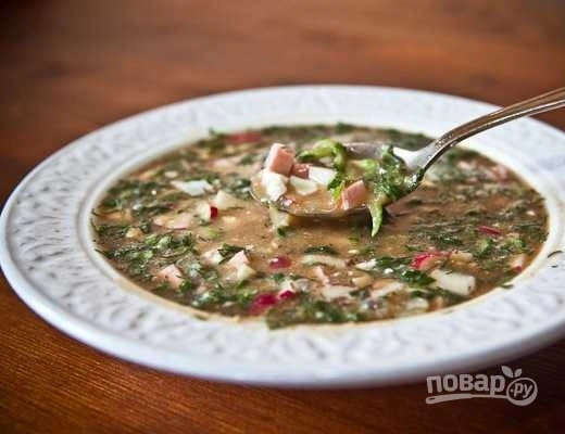 Шаг 15: Окрошка на квасе классический рецепт