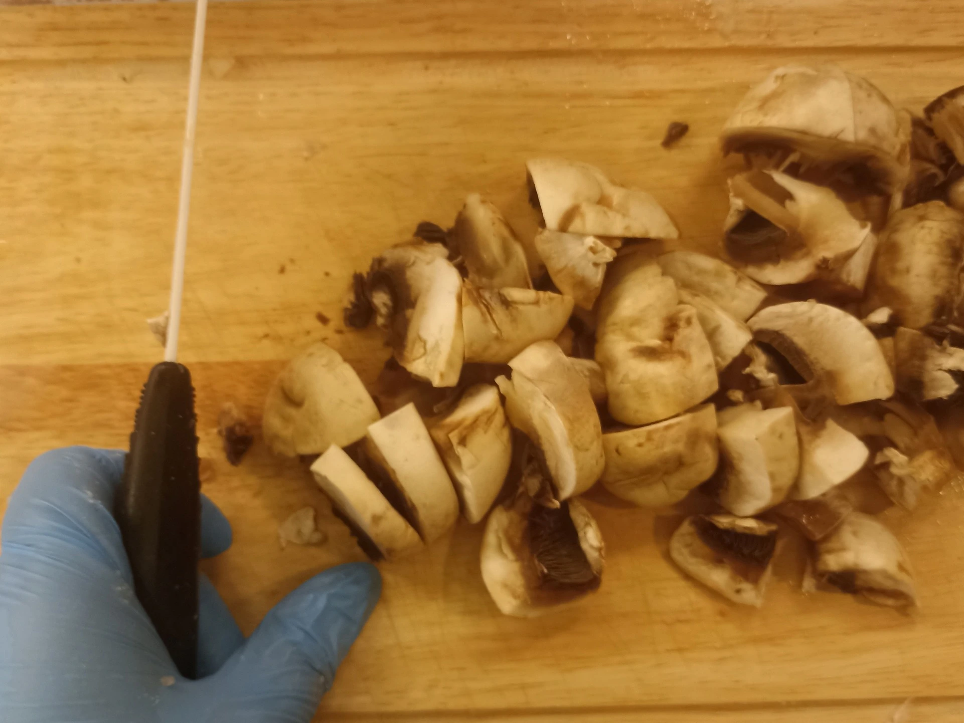 Шаг 15: Пирог с курицей и грибами в духовке