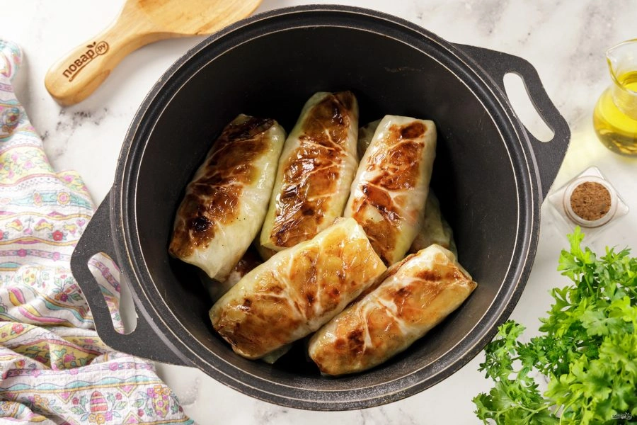 Шаг 15: Простой рецепт голубцов