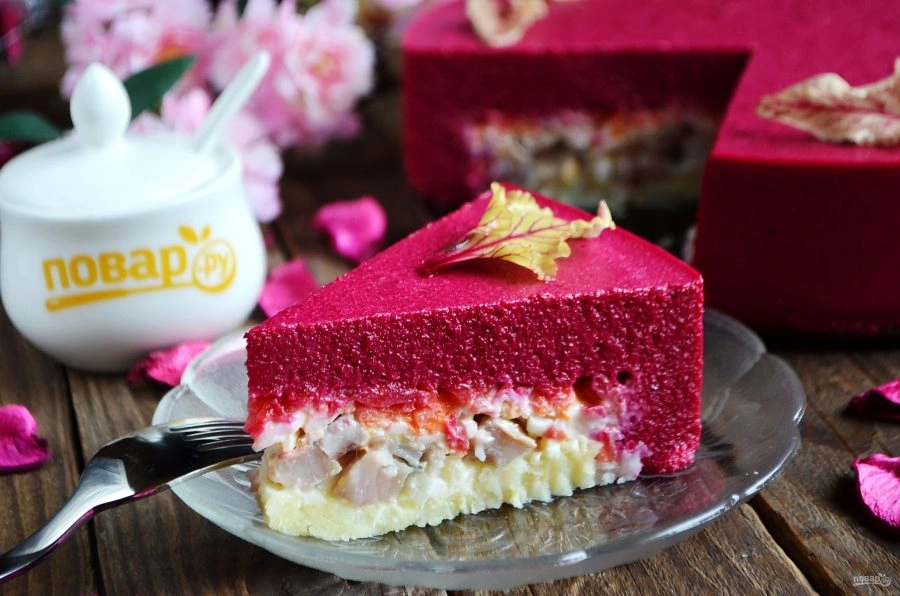 Шаг 15: Селедочный чизкейк