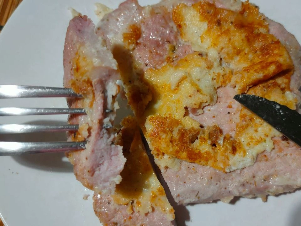 Шаг 15: Свиные отбивные в яйце