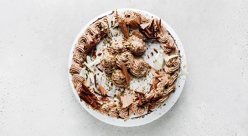 Торт «Дубайский шоколад»: шаг 15