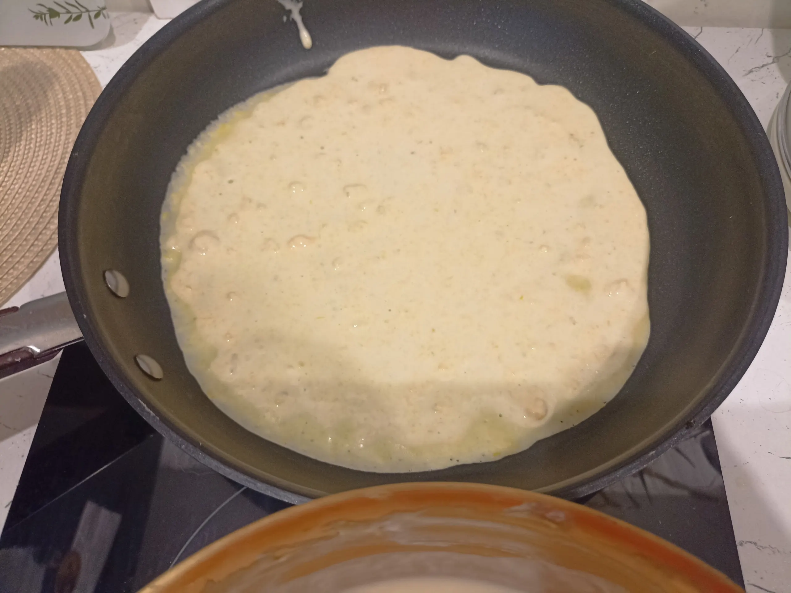 Шаг 15: Тыквенно-банановые блины с куркумой