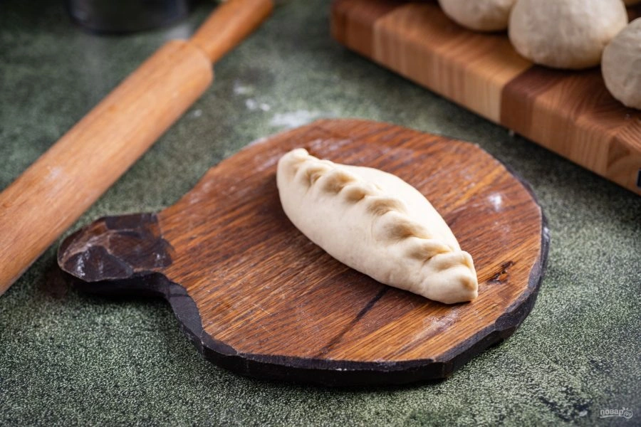 Шаг 16: Пирожки с капустой в духовке