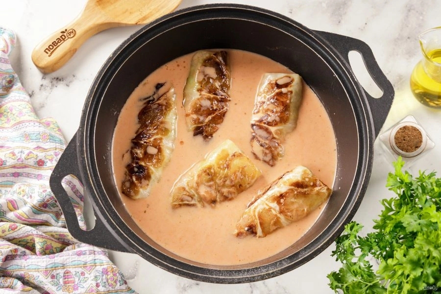 Шаг 16: Простой рецепт голубцов