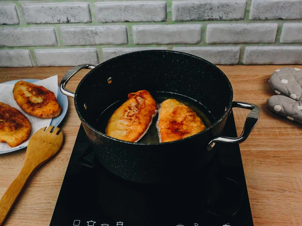 Шаг 16: Творожные пирожки с яблоками