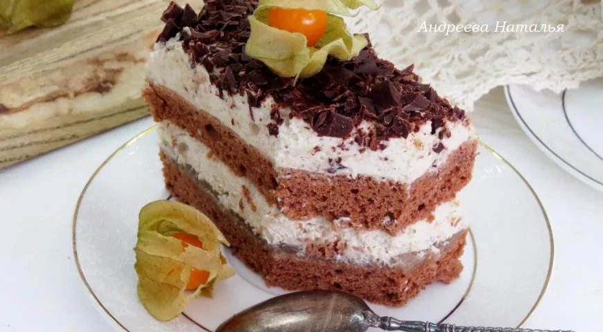 Каштановый торт: шаг 17