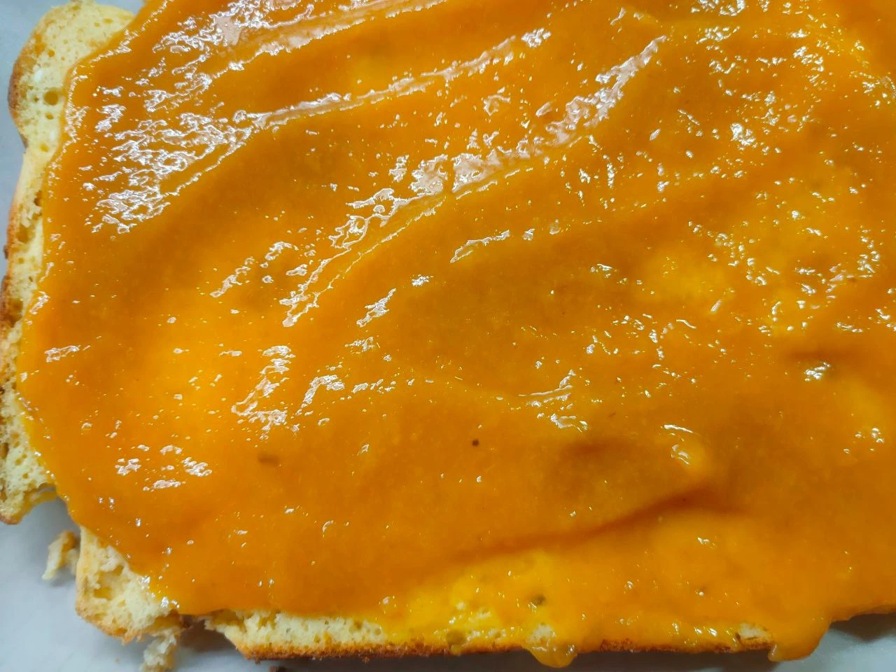 Шаг 17: Кекс с домашним вареньем