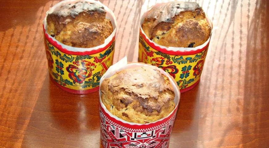 Кулич с вареной сгущенкой и миндалем: шаг 17