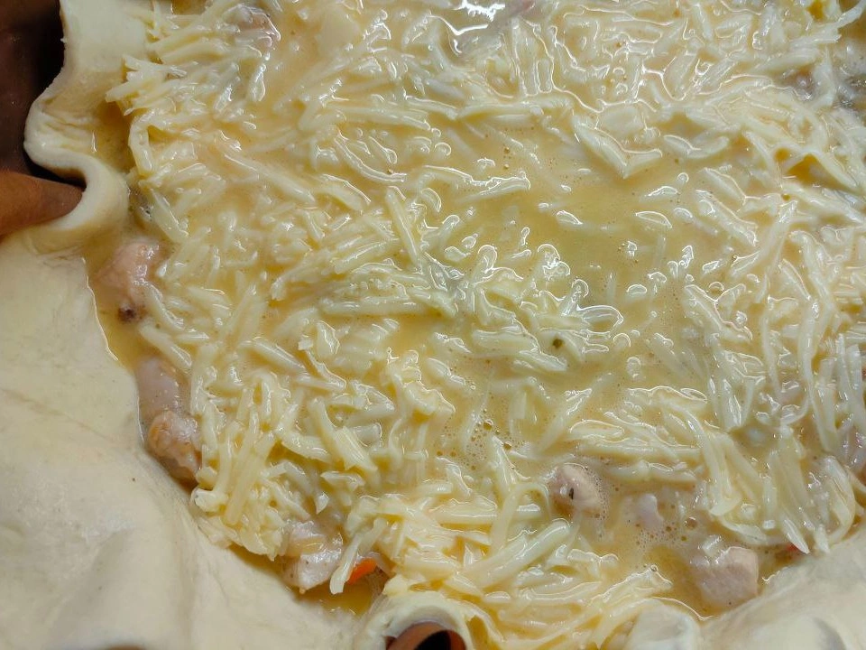 Шаг 17: Пирог с курицей и баклажаном