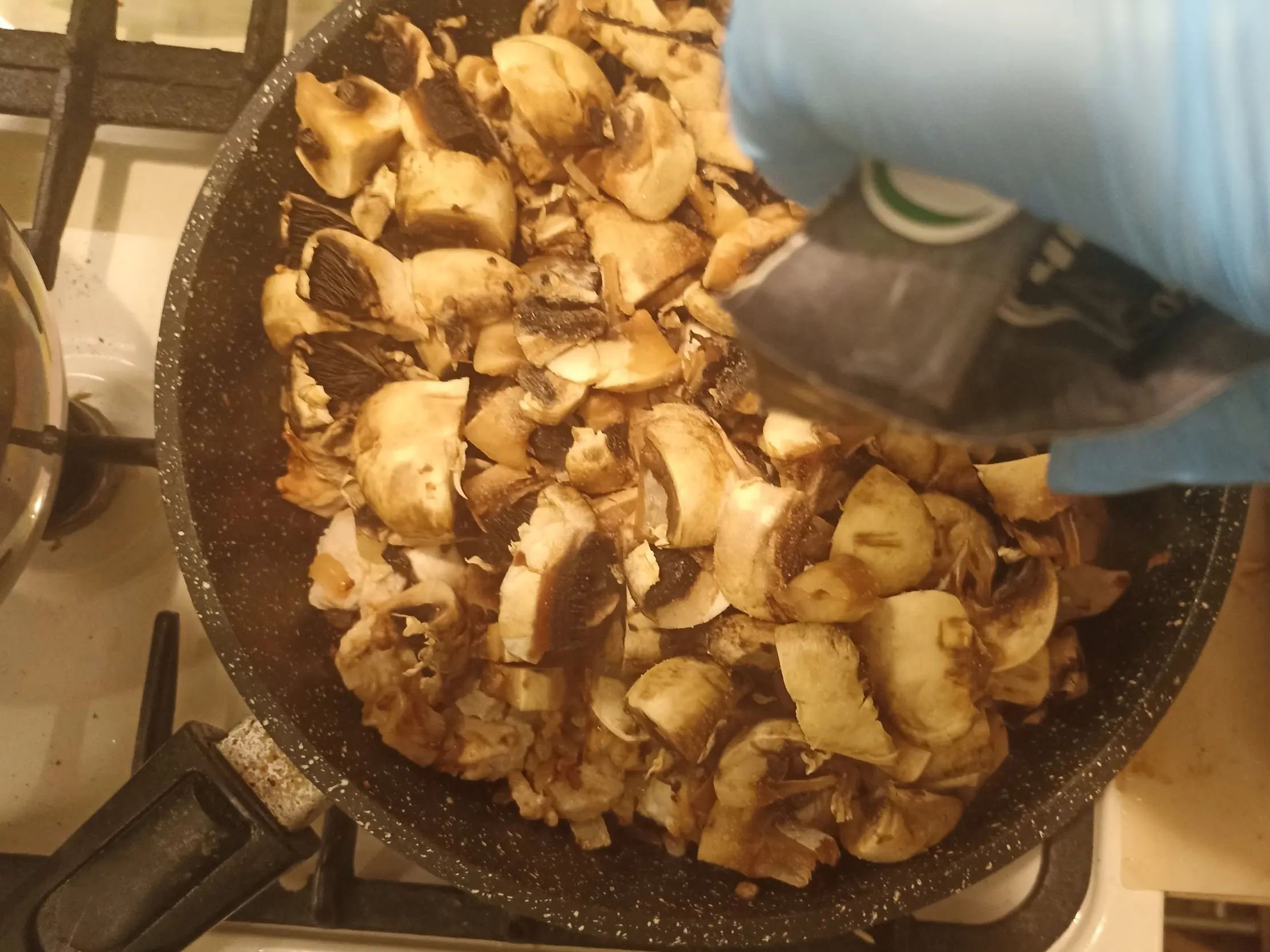 Шаг 17: Пирог с курицей и грибами в духовке