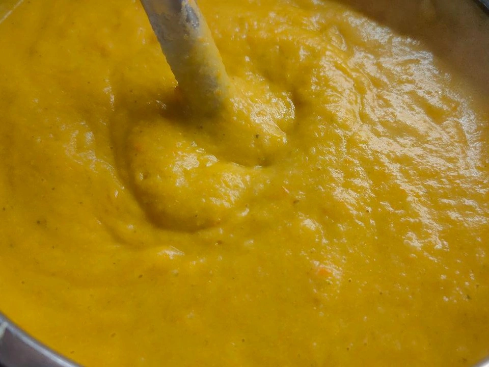 Шаг 17: Суп-пюре из цветной капусты и брокколи