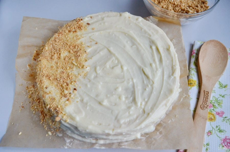 Шаг 18: Торт на по леон классический из домашнего теста