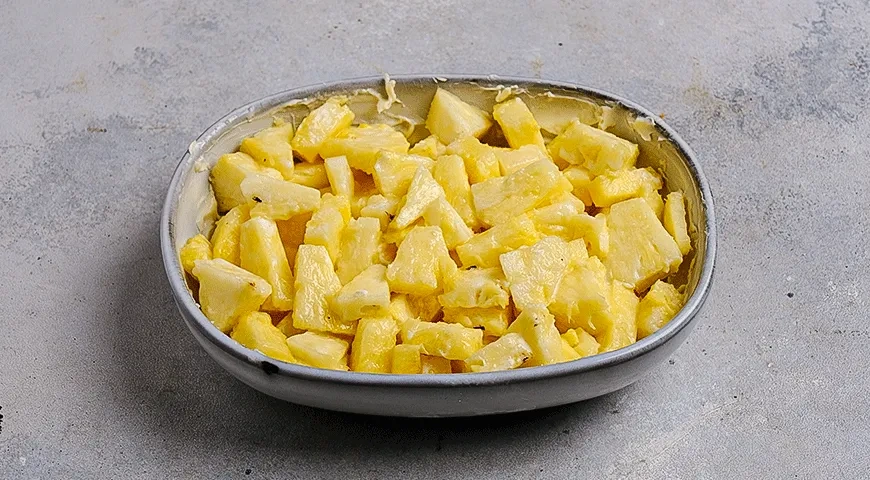 Ананасовый коблер: шаг 2