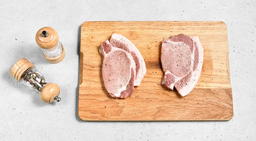 Антрекот из свинины: шаг 2