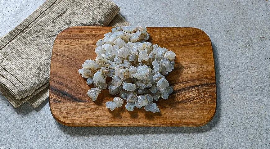 Азиатские голубцы с индейкой и креветками: шаг 2