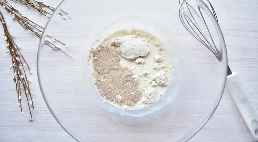 Бабушкин пасхальный кулич: шаг 2