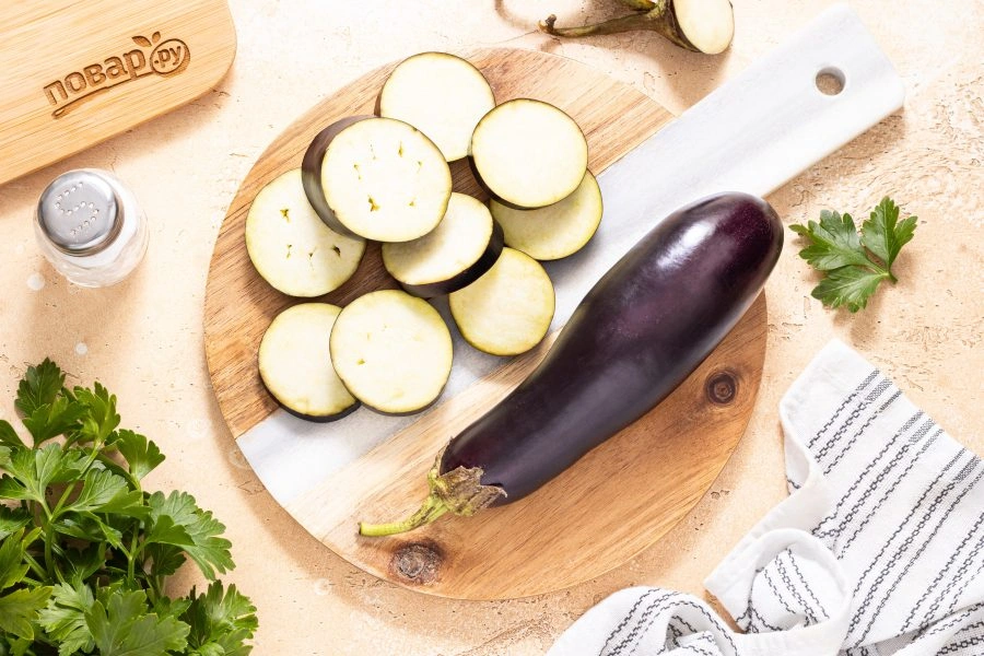 Шаг 2: Баклажаны по-грузински на зиму