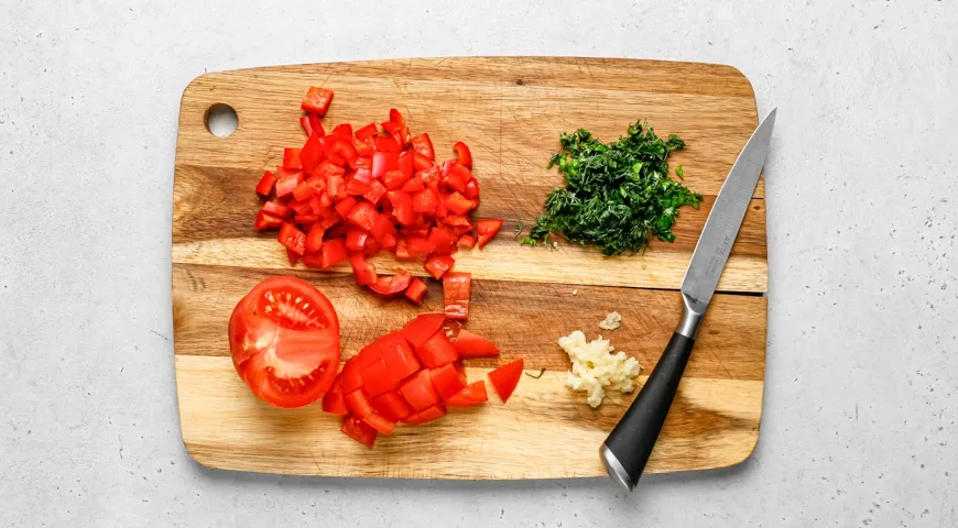 Баклажаны в микроволновке: шаг 2