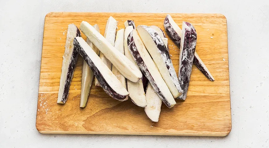 Баклажаны в соевом соусе: шаг 2