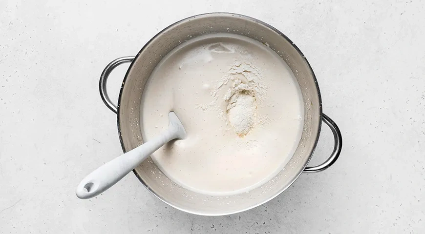 Бисквитный торт «Тирамису»: шаг 2