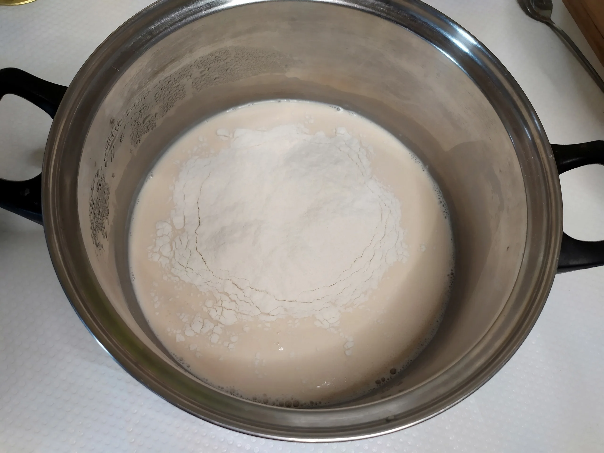 Шаг 2: Блинчики с рикоттой и манго