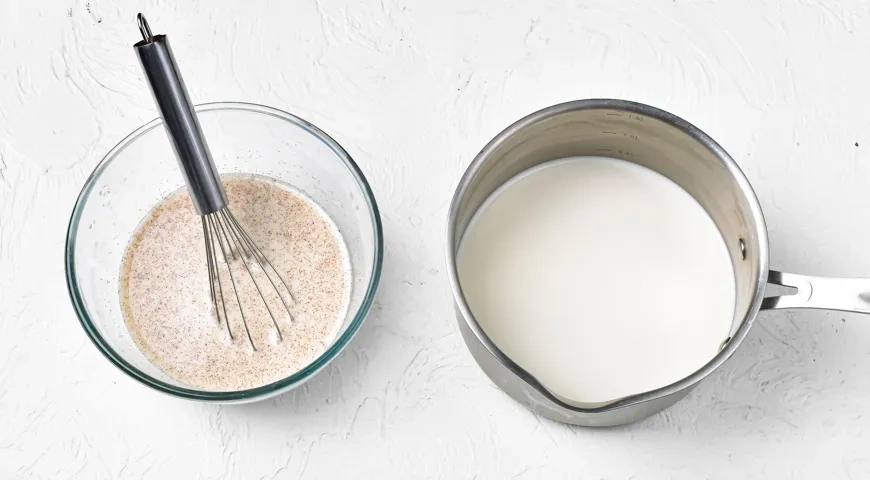 Блинный торт «Пломбир»: шаг 2