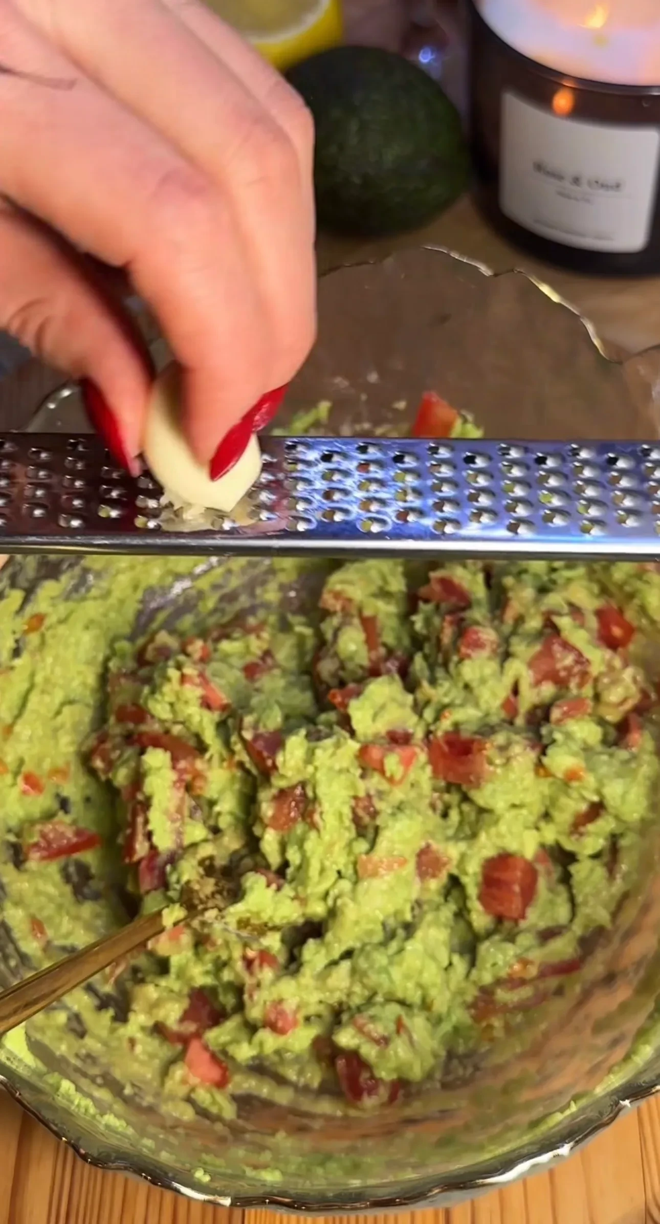 Брускетта с креветками: шаг 2