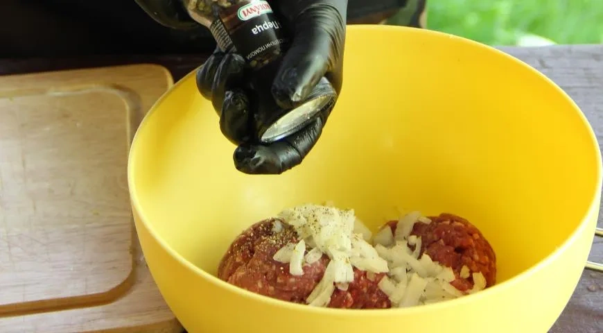 Бургер на гриле с соусом "БИГ-МАК": шаг 2