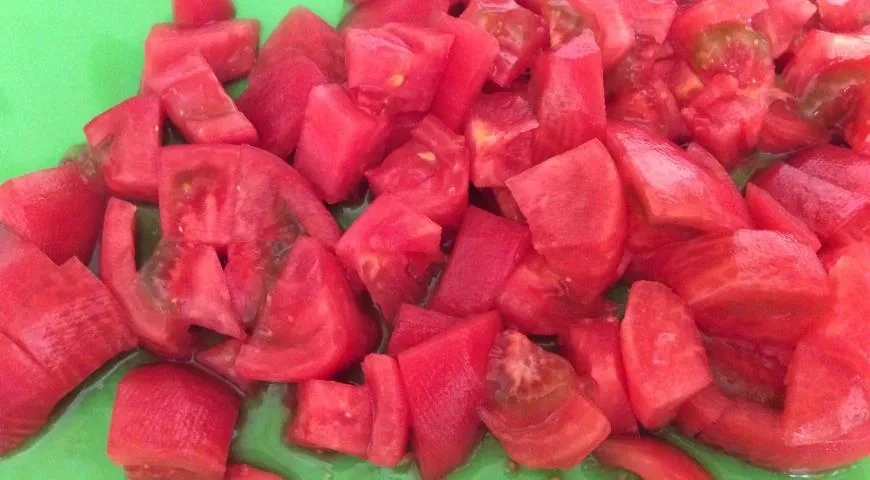 Чахохбили из филе бедра курицы: шаг 2