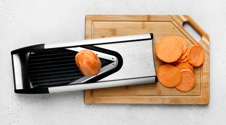 Чипсы из батата: шаг 2