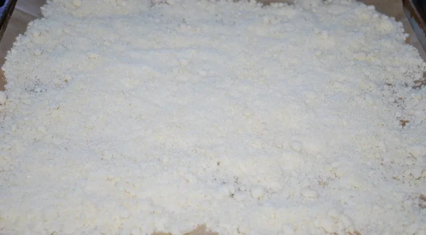 Чизкейк «Малина-Миндаль»: шаг 2