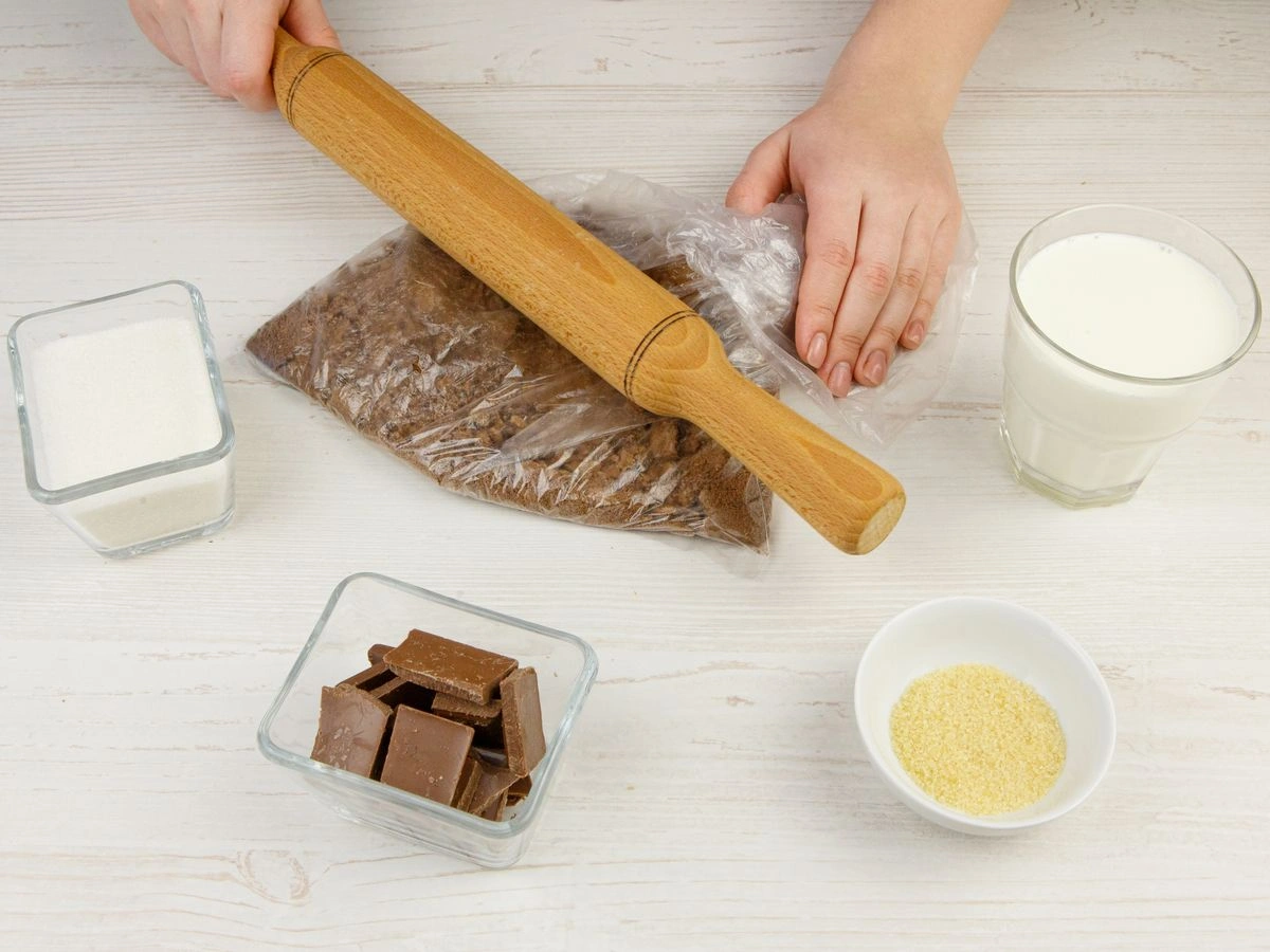 Шаг 2: Чизкейк без выпечки с маскарпоне