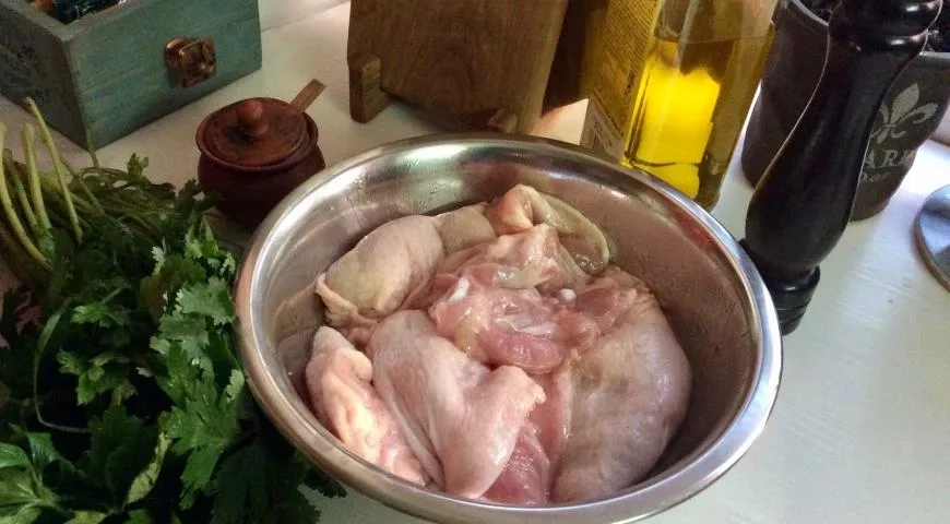 Чкмерули по-грузински: шаг 2