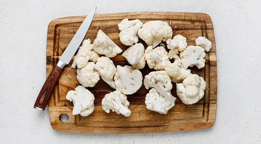 Цветная капуста в аэрогриле: шаг 2