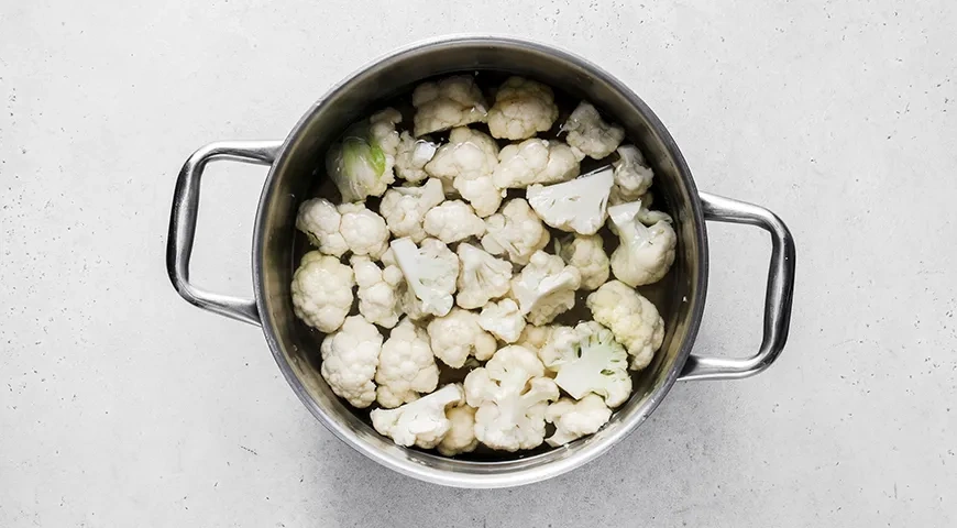 Цветная капуста в хрустящем пивном кляре: шаг 2