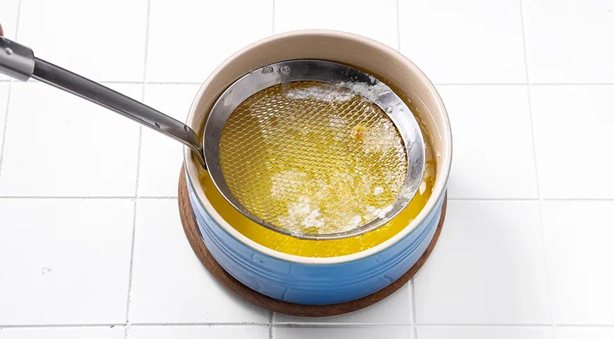 Домашнее топленое масло: шаг 2