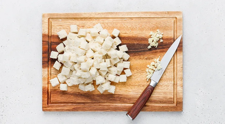 Домашние крутоны: шаг 2