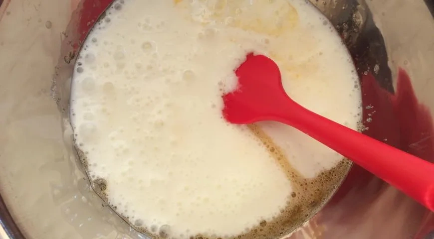 Домашние оладьи: шаг 2