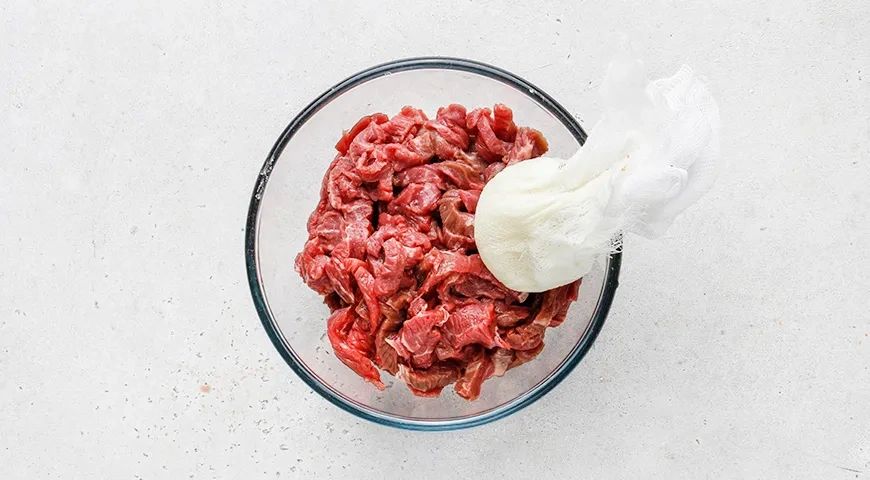 Домашняя шаурма с говядиной: шаг 2