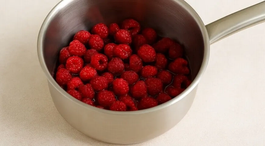 Джем из малины без косточек: шаг 2