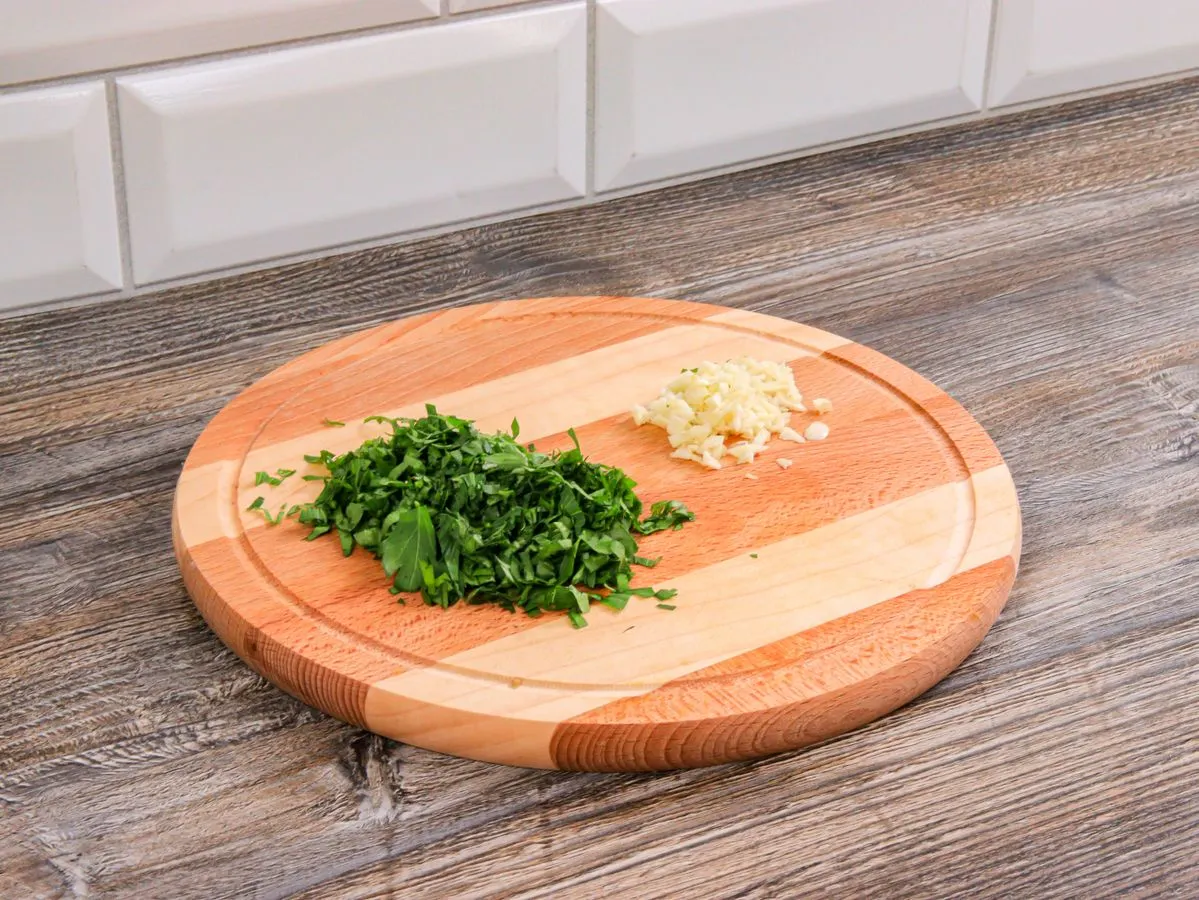 Шаг 2: Фарфалле с красной рыбой