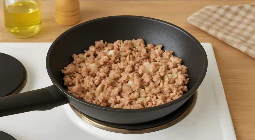 Фаршированные кабачки в аэрогриле: шаг 2