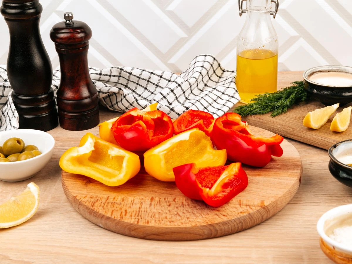 Шаг 2: Фитнес-грудка, запеченая с сладким перцем и специями