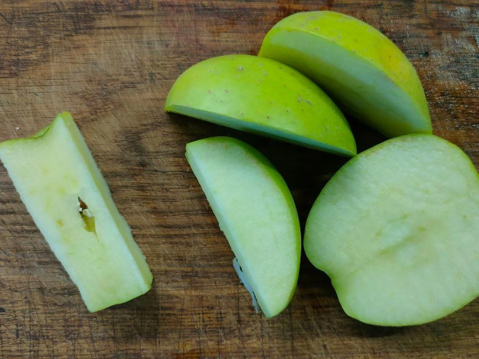 Шаг 2: Фруктовая начинка для блинов