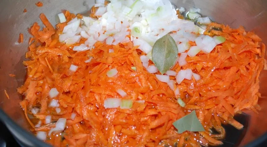 Голубцы в листьях мангольда: шаг 2