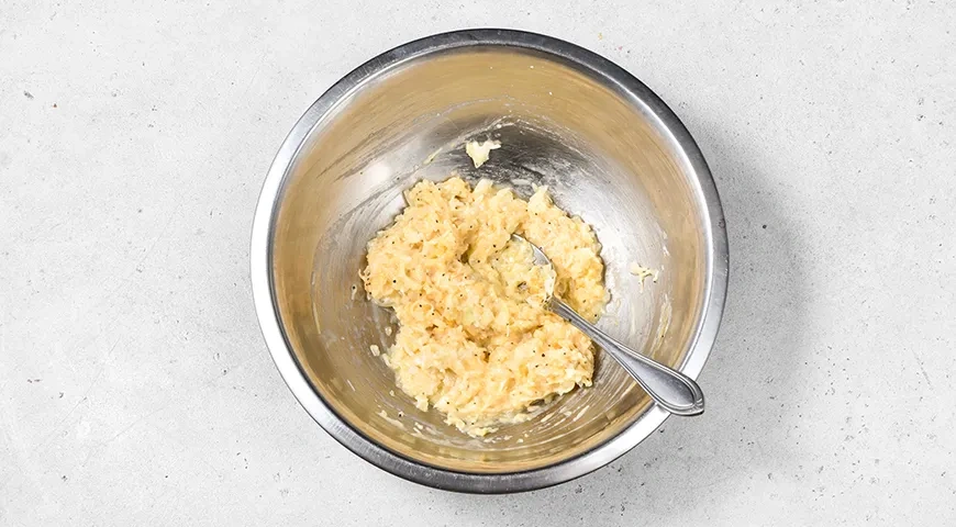 Горячие бутерброды с луком: шаг 2