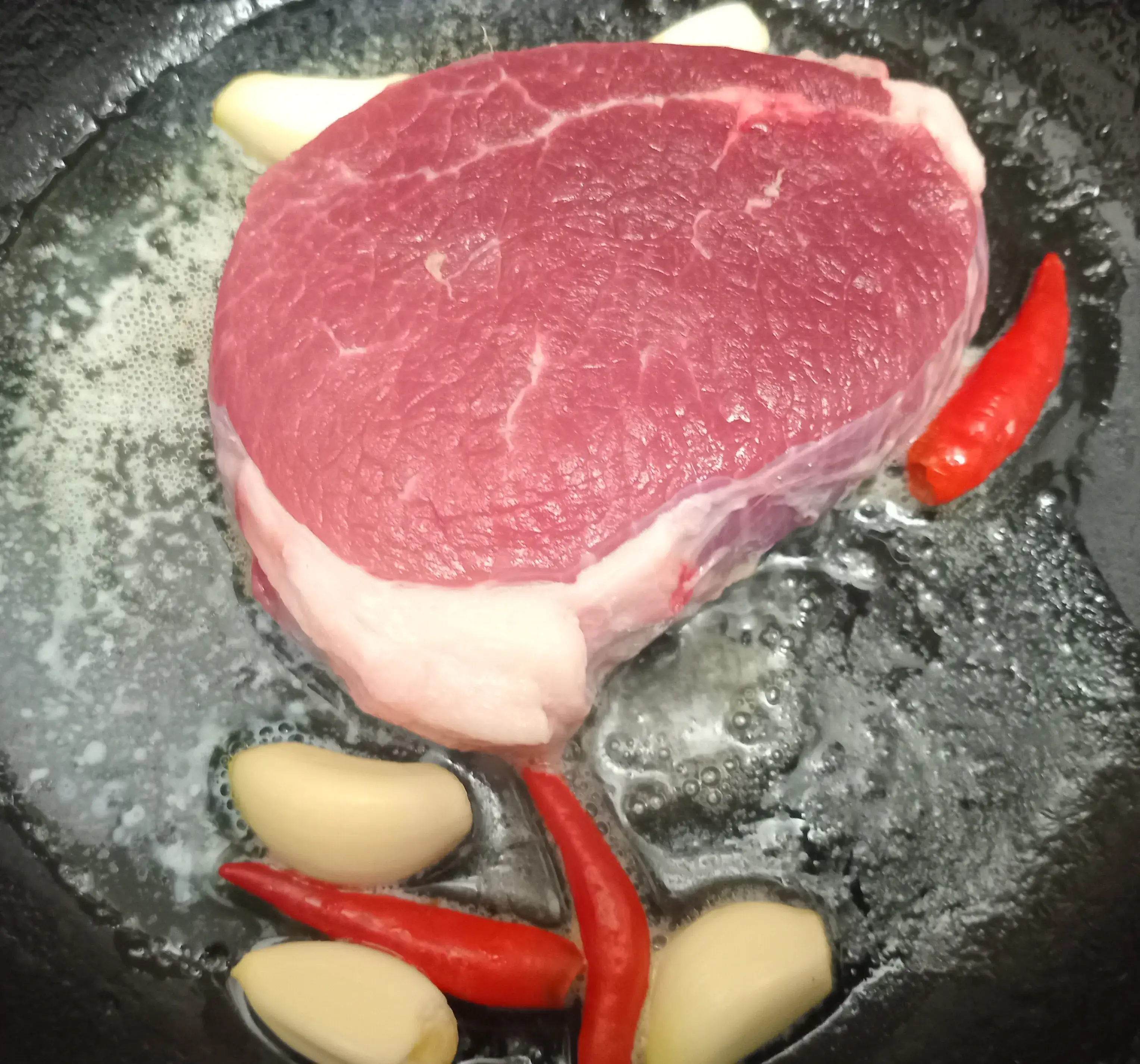 Говяжий стейк на сливочном масле: шаг 2