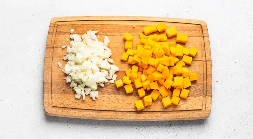 Гречневая каша с тыквой в мультиварке: шаг 2