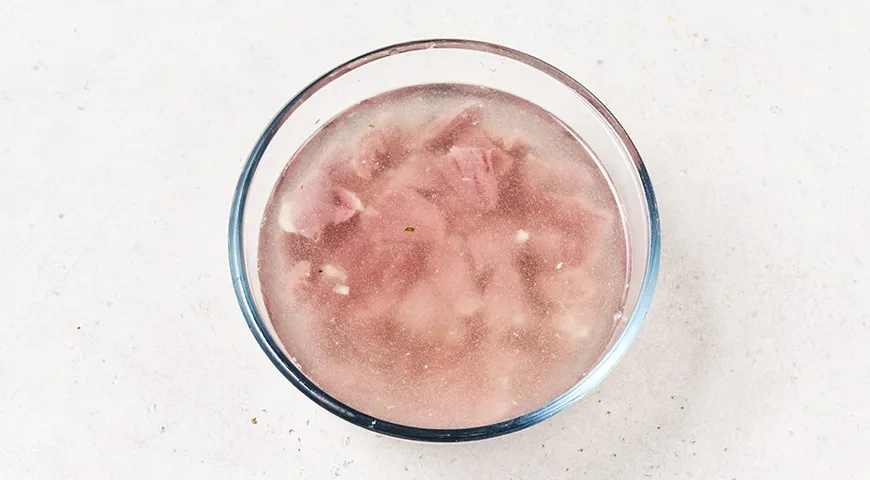 Гуляш из куриных сердечек: шаг 2